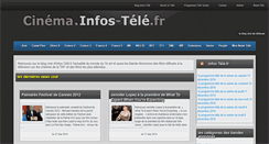 Desktop Screenshot of cinema.infos-tele.fr